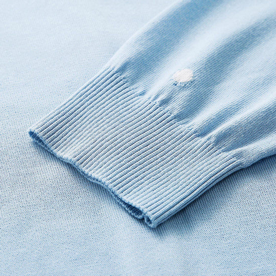 COMOBOCA Women's Lyocell Polka Dot Knit Cardigan