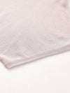 COMOBOCA Women's Side Ruched Mock Neck Knit T-Shirt