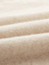 COMOBOCA 100% Cashmere Women's Color-Blocked Sleeve Knit Sweater