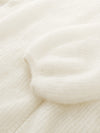 COMOBOCA Women's Mohair Fluffy Open Front Cardigan