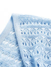 COMOBOCA Women's Tie-Front Lace Knit Shawl