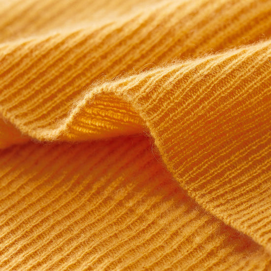 COMOBOCA 100% Cashmere Women's Lantern Sleeve V-Neck Knit Sweater