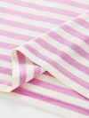 COMOBOCA Women's Striped Embroidered Pocket Knit T-Shirt
