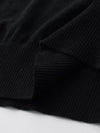 COMOBOCA Women's Contrast Trim Knit T-Shirt