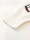 COMOBOCA 100% Cashmere Women's Christmas Embroidered Knit Sweater