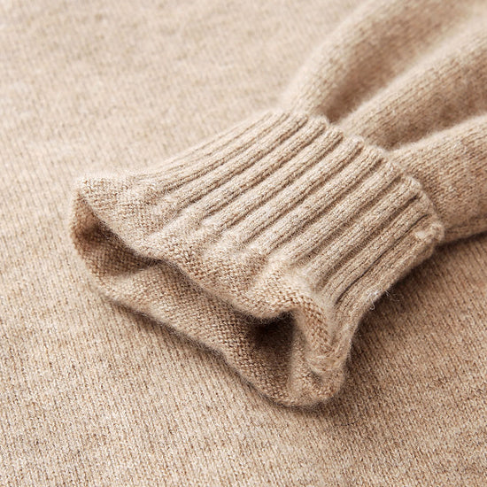 COMOBOCA 100% Cashmere Women's Cable Button Knit Cardigan