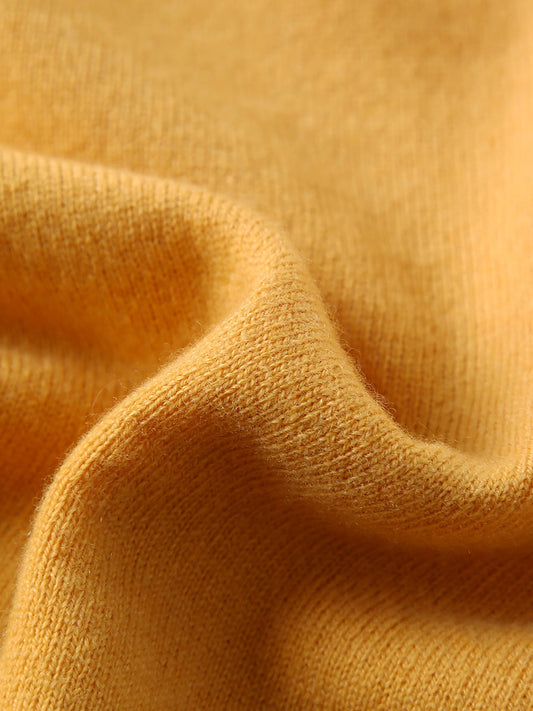 COMOBOCA 100% Wool Kids' Round Neck Sweater