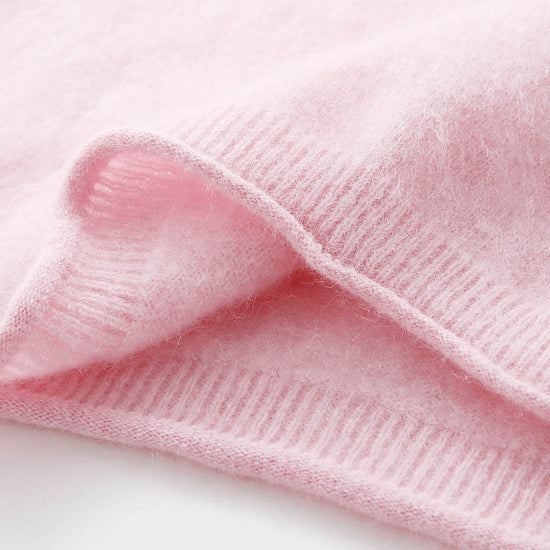 COMOBOCA Women's Wool Fuzzy Hooded Sweater