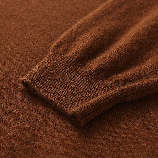 COMOBOCA 100% Cashmere Women's Sailor Collar Sweater