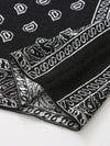 COMOBOCA Women's 2-in-1 Bandana Print Knit Top