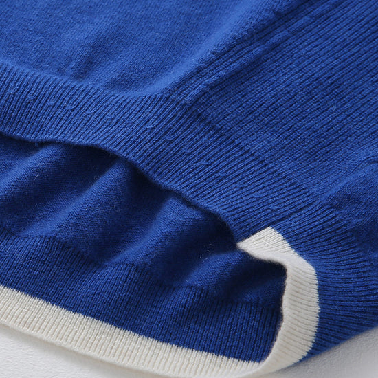 COMOBOCA 100% Cashmere Women's Sailor Collar Sweater