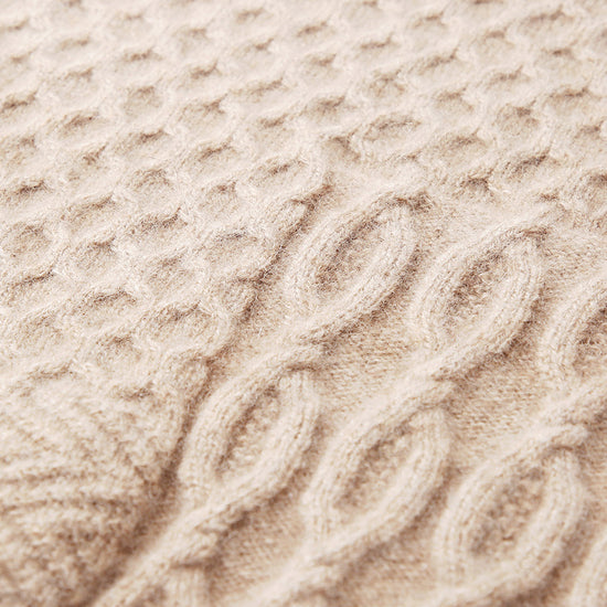 COMOBOCA 100% Cashmere Women's Knitted Sleeveless Sweater Vest