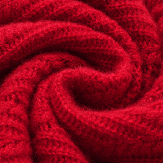 COMOBOCA 100% Cashmere Women's Cable Knit Sweater