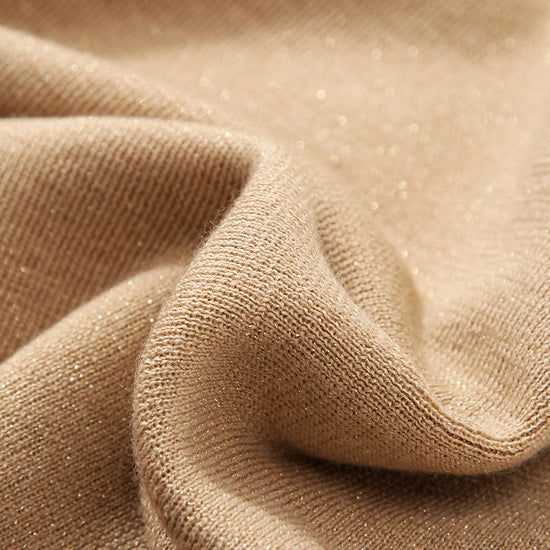COMOBOCA Women's Wool Worsted Center Seam Knit T-shirt