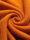 COMOBOCA 100% Cashmere Mock Neck Ribbed Knit Sweater