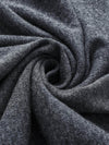 COMOBOCA 100% Wool Women's Oversized U-Neck Sweater