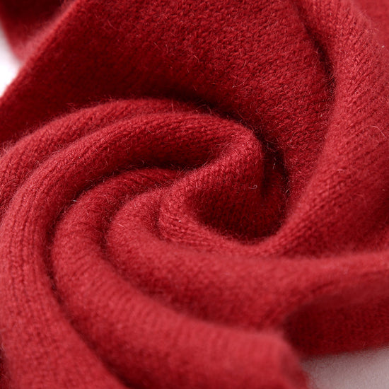 COMOBOCA 100% Cashmere Women's Embroidered Scarf