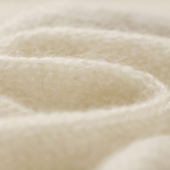 COMOBOCA 100% Cashmere Women's Striped Knit Scarf