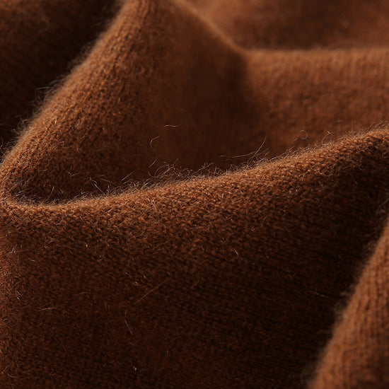 COMOBOCA 100% Cashmere Women's Sailor Collar Sweater