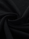 COMOBOCA Women's Contrast Trim Knit T-Shirt