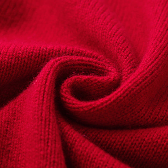 COMOBOCA 100% Cashmere Women's Cardigan with Mandarin Collar