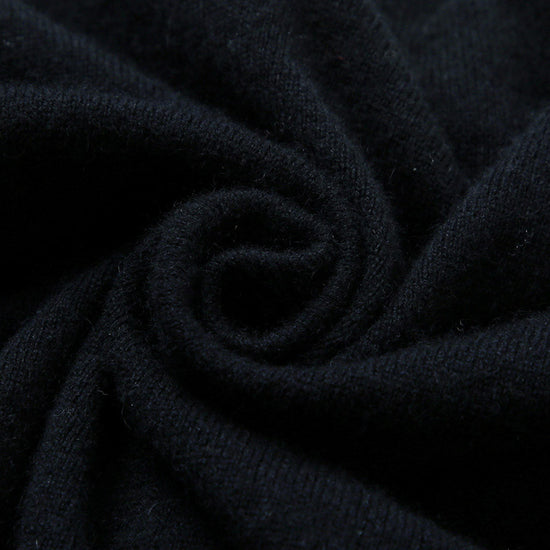 COMOBOCA 100% Cashmere Women's Sailor Collar Cardigan