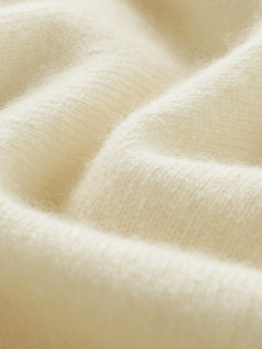 COMOBOCA 100% Cashmere Women's Round Neck Sweater