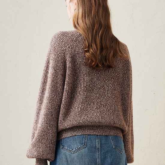 COMOBOCA 100% Wool Women's Knit Pullover Sweater