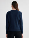 COMOBOCA 100% Cashmere Women's Round Neck Sweater