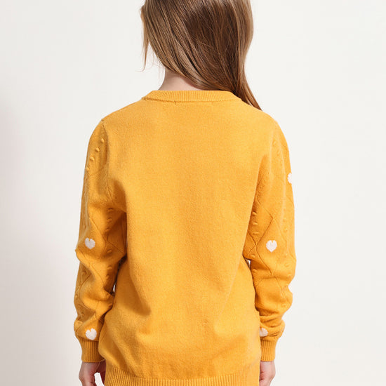 COMOBOCA 100% Wool Kids' Round Neck Sweater