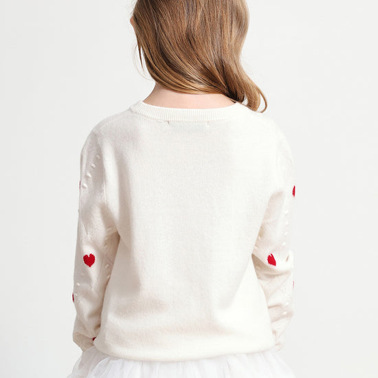 COMOBOCA 100% Wool Kids' Round Neck Sweater