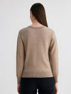 COMOBOCA 100% Cashmere Women's Round Neck Sweater