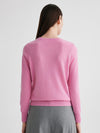 COMOBOCA 100% Cashmere Women's Round Neck Sweater