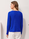 COMOBOCA 100% Cashmere Women's Loose Knit Sweater
