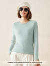 COMOBOCA 100% Cashmere Women's Loose Knit Sweater