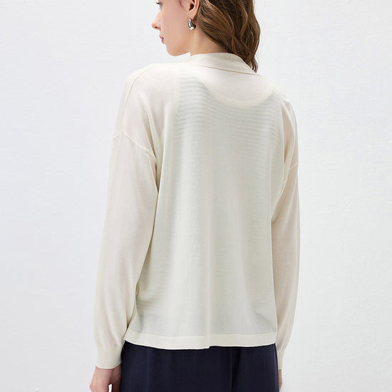 COMOBOCA Women's Open Front Knit Cardigan