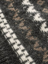 COMOBOCA 100% Cashmere Women's Fair Isle Pattern Knit Beanie