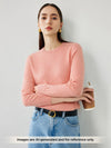 COMOBOCA 100% Cashmere Women's Round Neck Sweater
