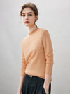 COMOBOCA 100% Cashmere Women's Round Neck Knit sweater