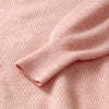 COMOBOCA 100% cashmere V Neck Crochet Knit Sweater