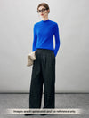 COMOBOCA 100% Cashmere Women's Round Neck Knit sweater