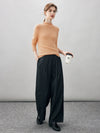 COMOBOCA 100% Cashmere Women's Round Neck Knit sweater