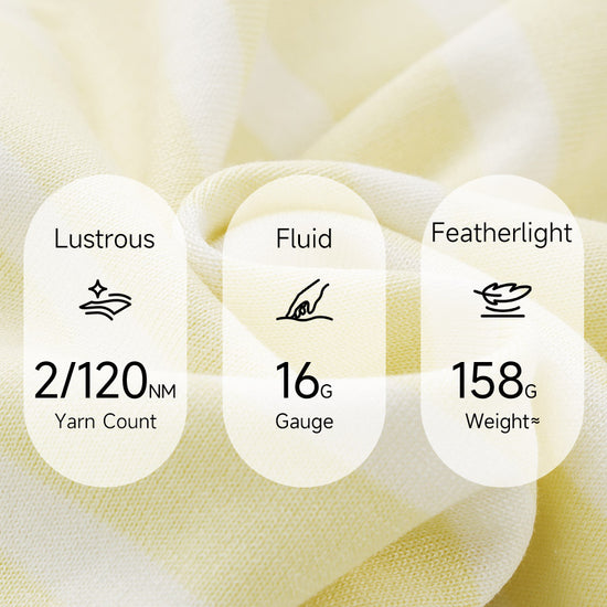 COMOBOCA Women's Stripe Round Neck Knit Sweater