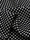 100% Silk Women's  Vintage Print Crew Neck Short Sleeve T-Shirt