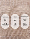 Women's Linen Blend Crew Neck Pointelle Knit Sleeveless Vest