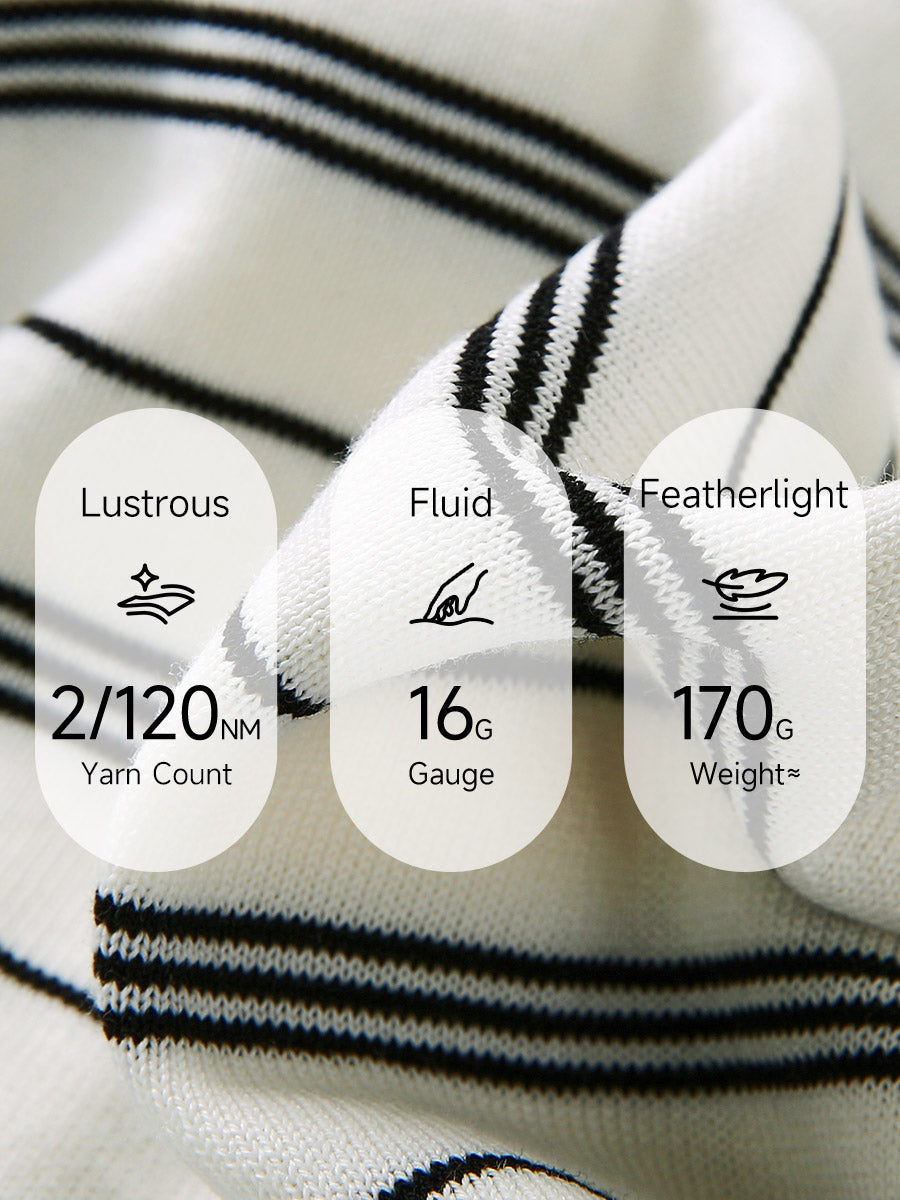 COMOBOCA Women's Striped Color Block Button Front Cardigan