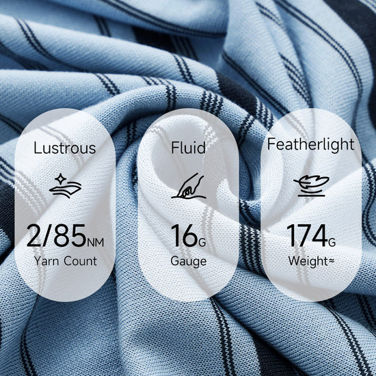 COMOBOCA Women's Striped Back Tie Knit Sweater