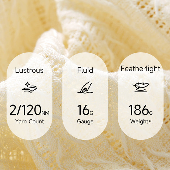 COMOBOCA Women's Scalloped Pointelle Knit Cardigan