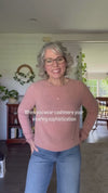 100% Cashmere Women's Loose Knit Sweater
