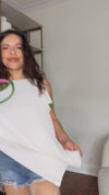Women's Retro Ringer Cotton Silk T-Shirt